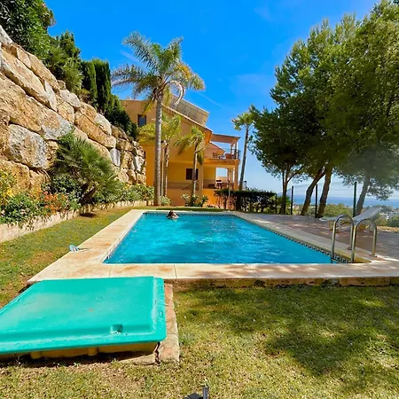 Luna-villa De Riviera With Sea-view Tatil Evi Sitio de Calahonda